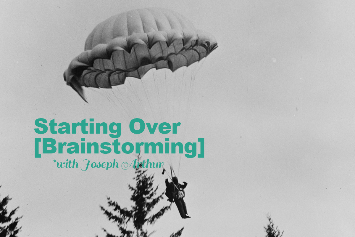 Do It Yourself: Starting Over [Brainstorming]