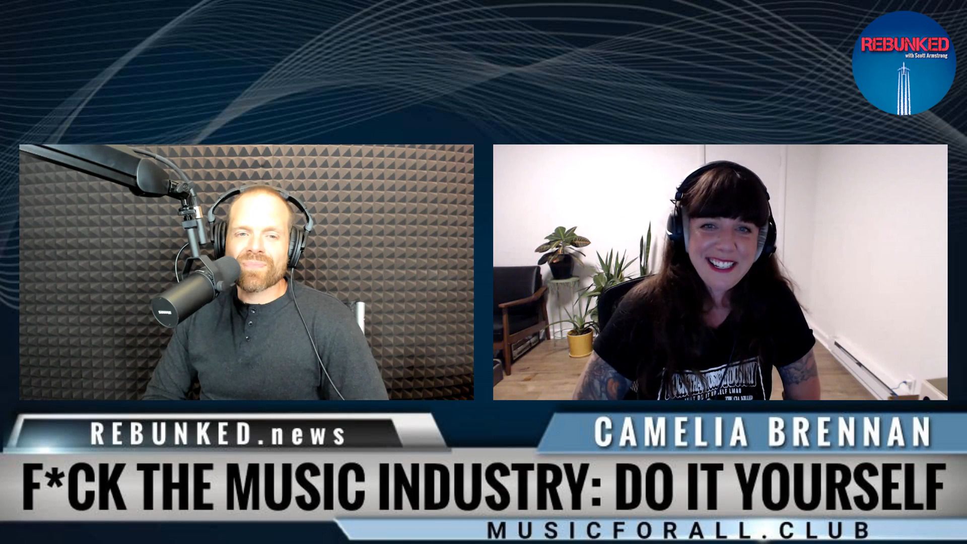 Rebunked #062 | Camelia Brennan | F*ck The Music Industry - Just Do It Yourself